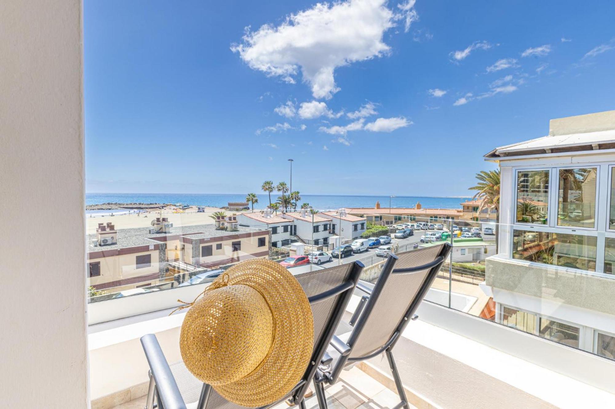 Atico Apartamento Las Burras Playa San Agustín Kültér fotó