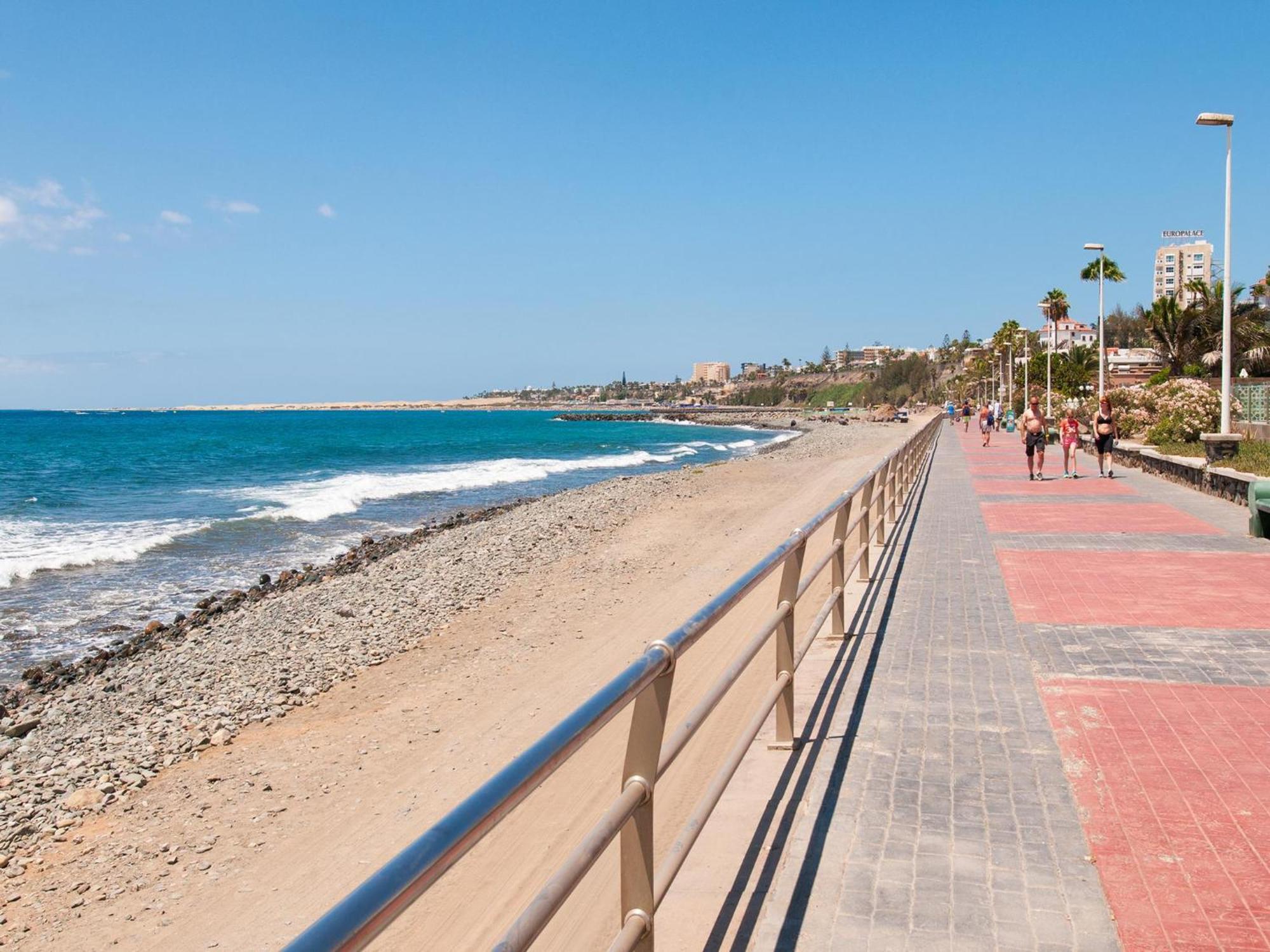 Atico Apartamento Las Burras Playa San Agustín Kültér fotó